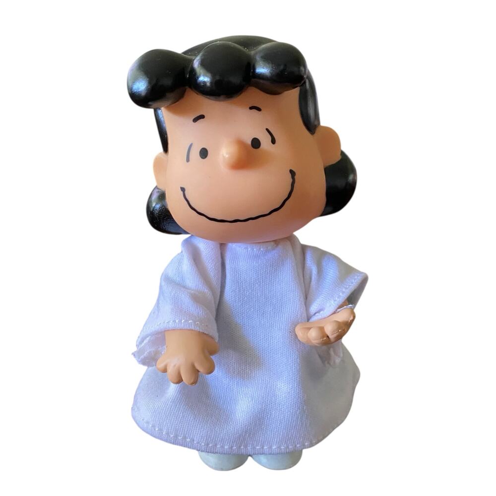 Collectible Vintage 2002 Jointed LUCY Van Pelt Figurine Peanuts Gallery Hallmark